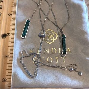 Kendra Scott Silver Lily Necklace